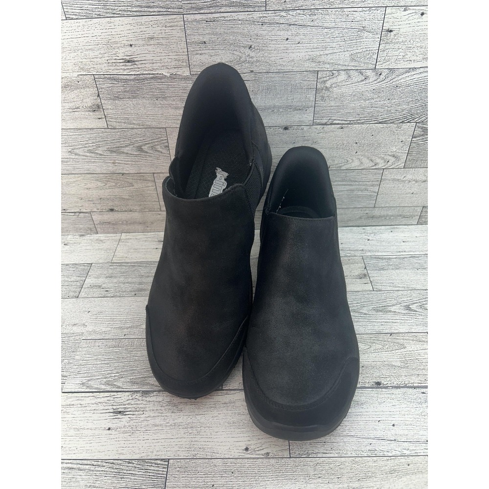 Skechers Slip-Ins Shoes Womens Size 9.5 Black Hands Free Comfort Memory Foam